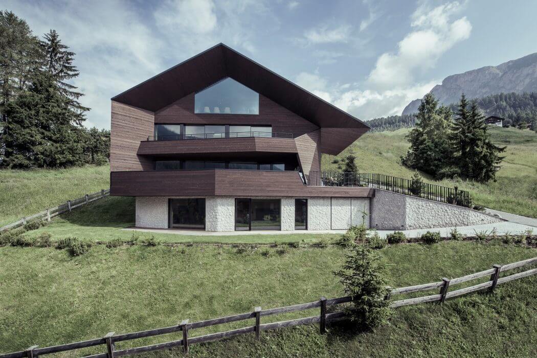 Chalet contemporain de Rudolf Perathoner - Architecture moderne dans un paysage unique